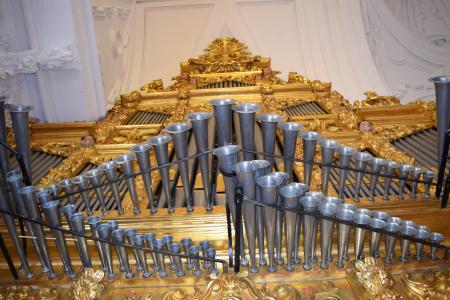 Imatge “Bandas sonoras por un Tubo” en la Iglesia de Ntra. Sra. de la Asunción de Rueda.
