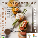 Cartel X Viernes de Pinchos y Tapas