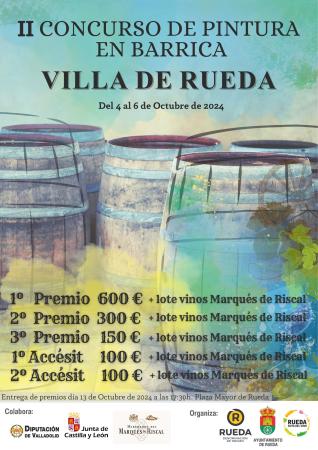 ImagenII Concurso de Pintura en Barrica "Villa de Rueda" 2024